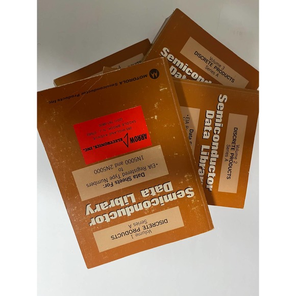 Semiconductor Data Library Vol 1 , Vol 2, Vol 3 and Vol 4 Sets - Picture 4 of 5